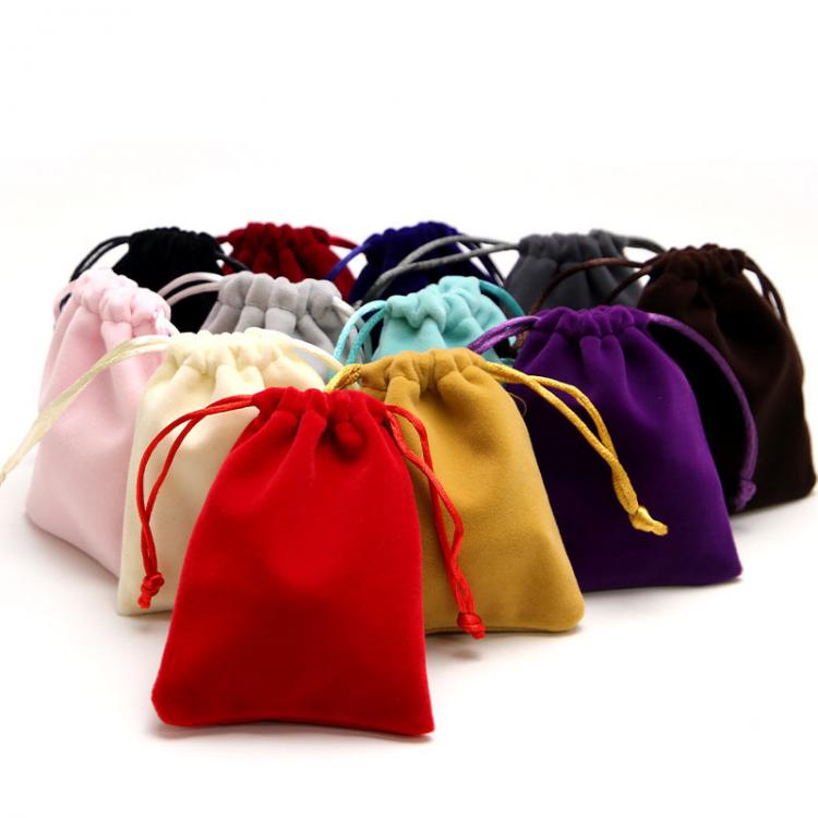 Wholesales Cheap Price Velvet Pouch Velvet Drawstring Pouch For Jewelry Velvet Pouches 