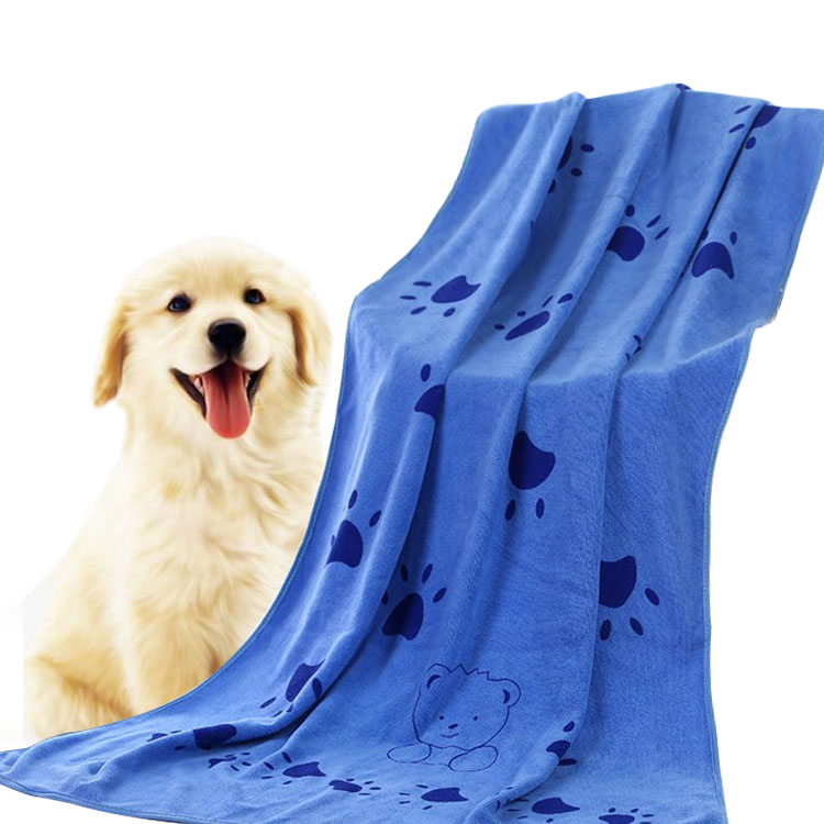 Pet Super Absorbent Towel Dog And Cat Bath Towel